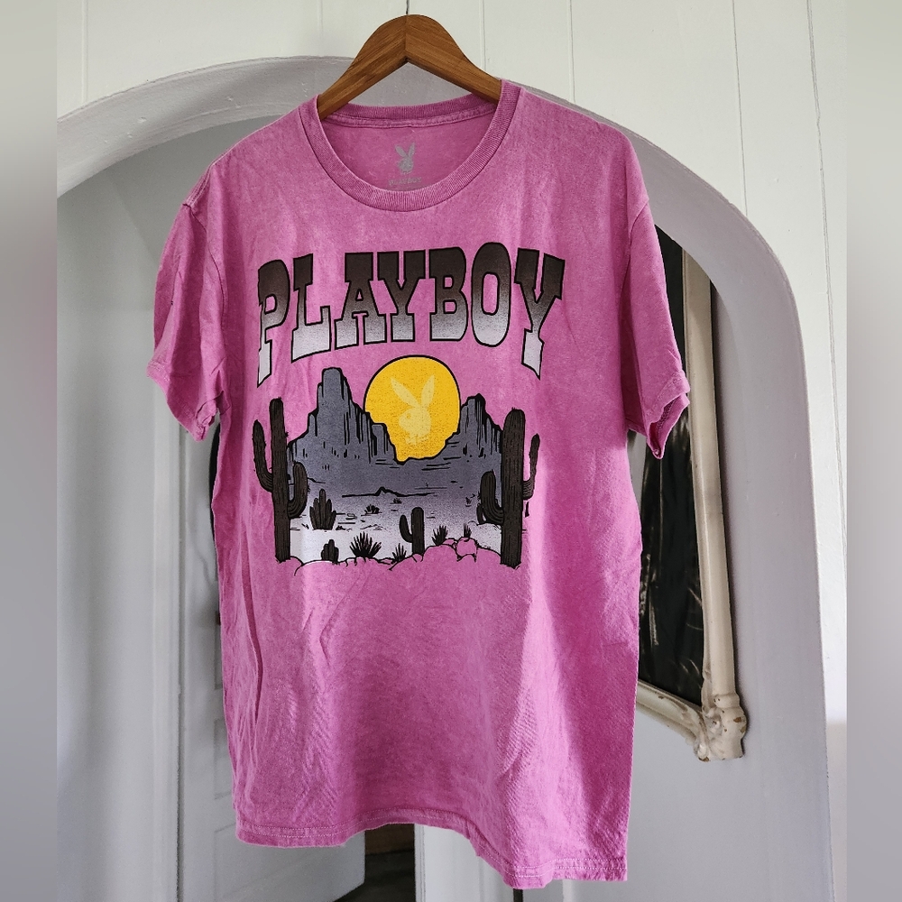 🌟VINTAGE🌟 PLAYBOY Desert Tee